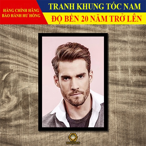 [MS1-20] Album 20 Mẫu Khung Tranh Tóc Nam Trang Trí Tiệm Tóc - Salon - Barber Shop