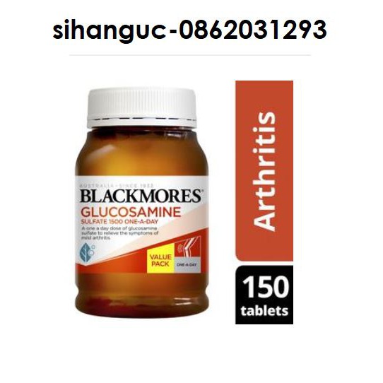 Viên uống Blackmores Glucosamine 1500mg