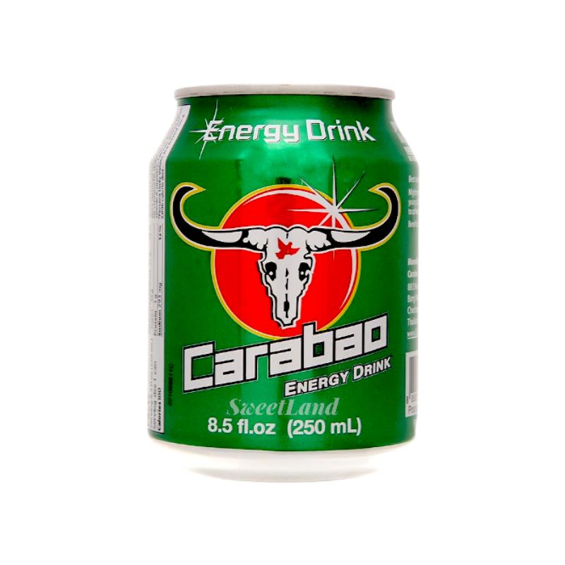 Nước tăng lực Carabao lon 250ml nhập khẩu Thái Lan