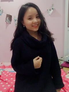 Áo len nữ hở vai
