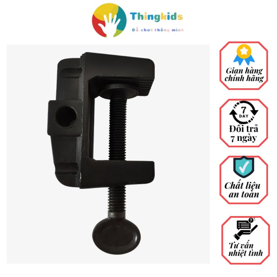 Đèn học kẹp bàn chống cận tặng kèm đế để bàn tiện lợi - Thingkids