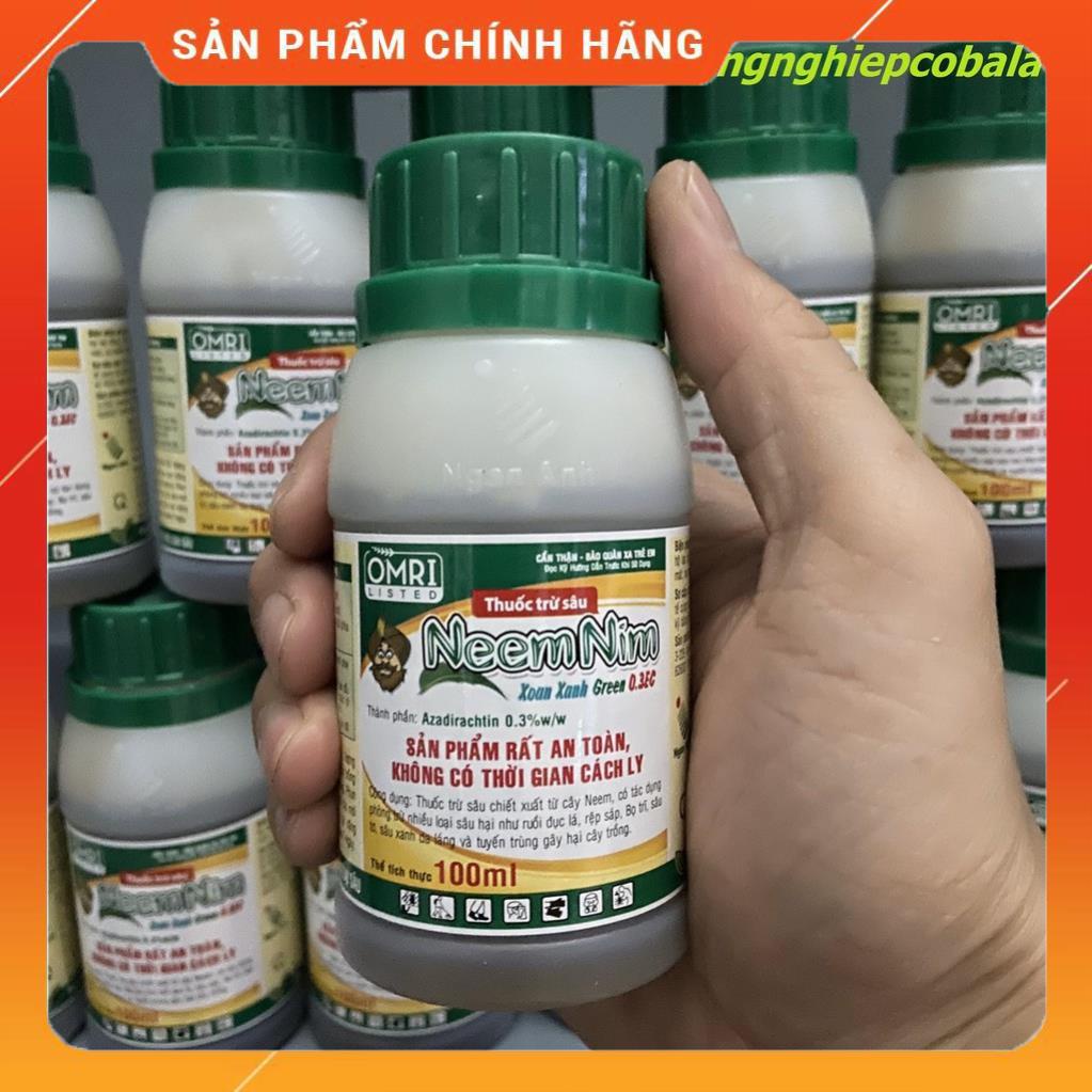 Dầu Neem Hữu Cơ Bảo Vệ Cây Trồng 100ml NGUYENTRI