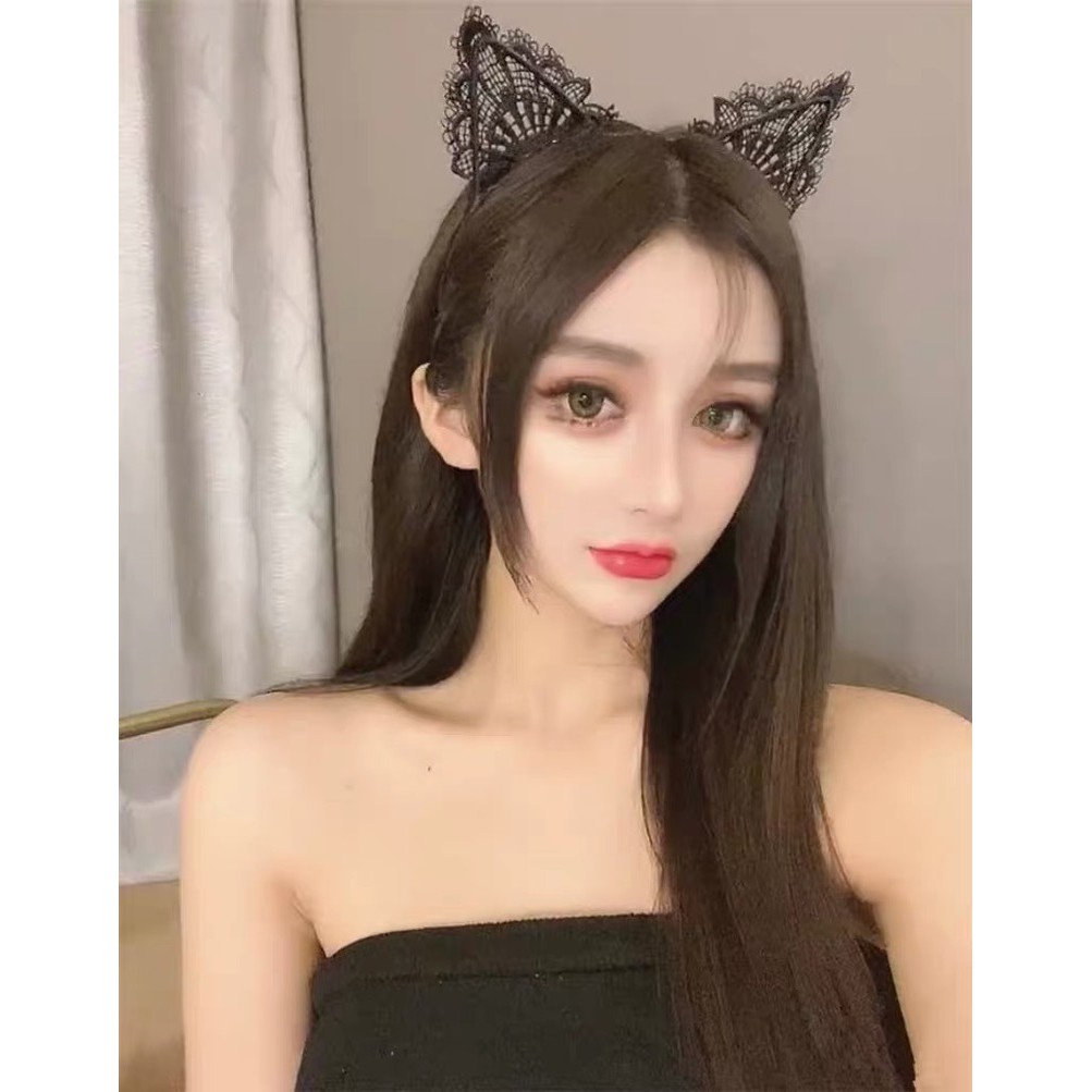 HT01 Băng Đô Tai Mèo Dễ Thương HT01