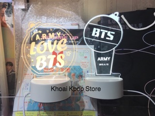 Đèn ngủ BTS (ARMY LOVE BTS) 3 chế độ sáng
