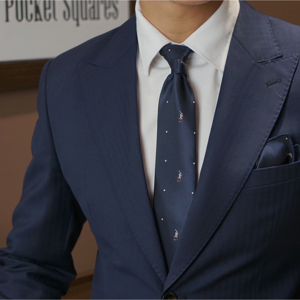 Cà Vạt A.Pollo Bản 7cm - Chất Liệu Polysilk