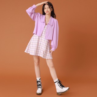 Đầm Plaid Dress phối