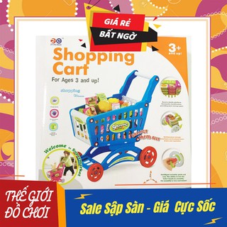 [RẺ VÔ ĐỊCH] ĐỒ CHƠI GIÁO DỤC - XE ĐẨY SIÊU THỊ LOẠI ĐẸP CHO BÉ