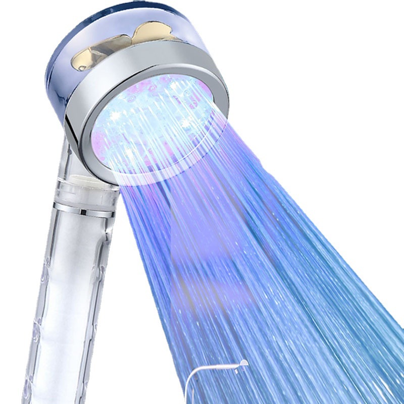 Đầu Vòi Hoa Sen Có Đèn LED Thay Đổi Màu Sắc Theo Nhiệt Độ