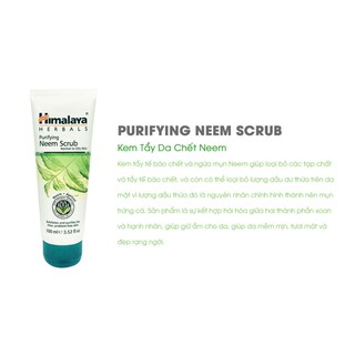 Kem Tẩy Tế Bào Chết Neem (Cho Da Thường Đến Da Dầu) / Purifying Neem Scrub 100ML