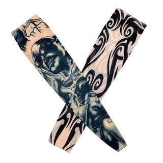 Găng Tay Chống Nắng Hình Xăm 3D ( 1 chiếc ) A019