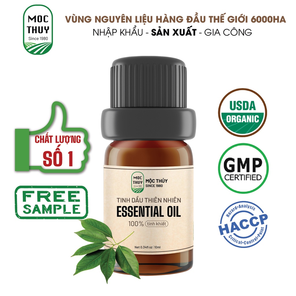 Tinh dầu thiên nhiên nguyên chất Long Não Việt Nam dung tích 10ml/100ml - Camphor Essential Oil - đạt chuẩn chất lượng