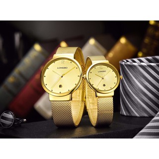 Đồng hồ đôi LONGBO 5081 chính hãng,giá sinh viên (Vàng) thumbnail
