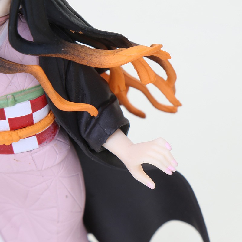 Mô hình nhân vật Anime Demon Slayer Kimetsu no Yaiba Kamado Tanjirou Kamado Nezuko bằng PVC 16cm