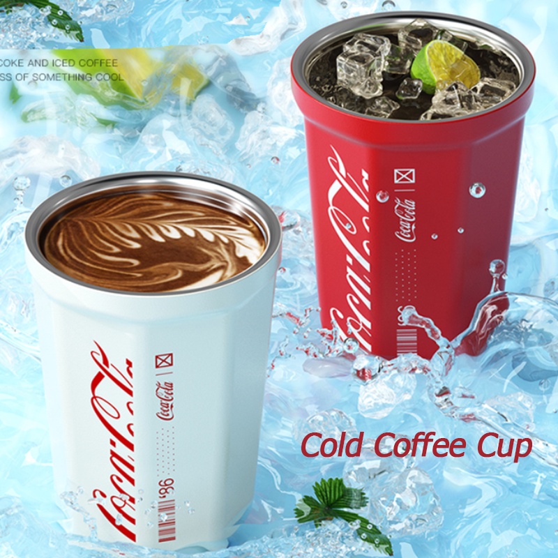 Cốc Giữ Nhiệt Bằng Thép Không Gỉ 316 Coca-Cola 390ML / 590ML