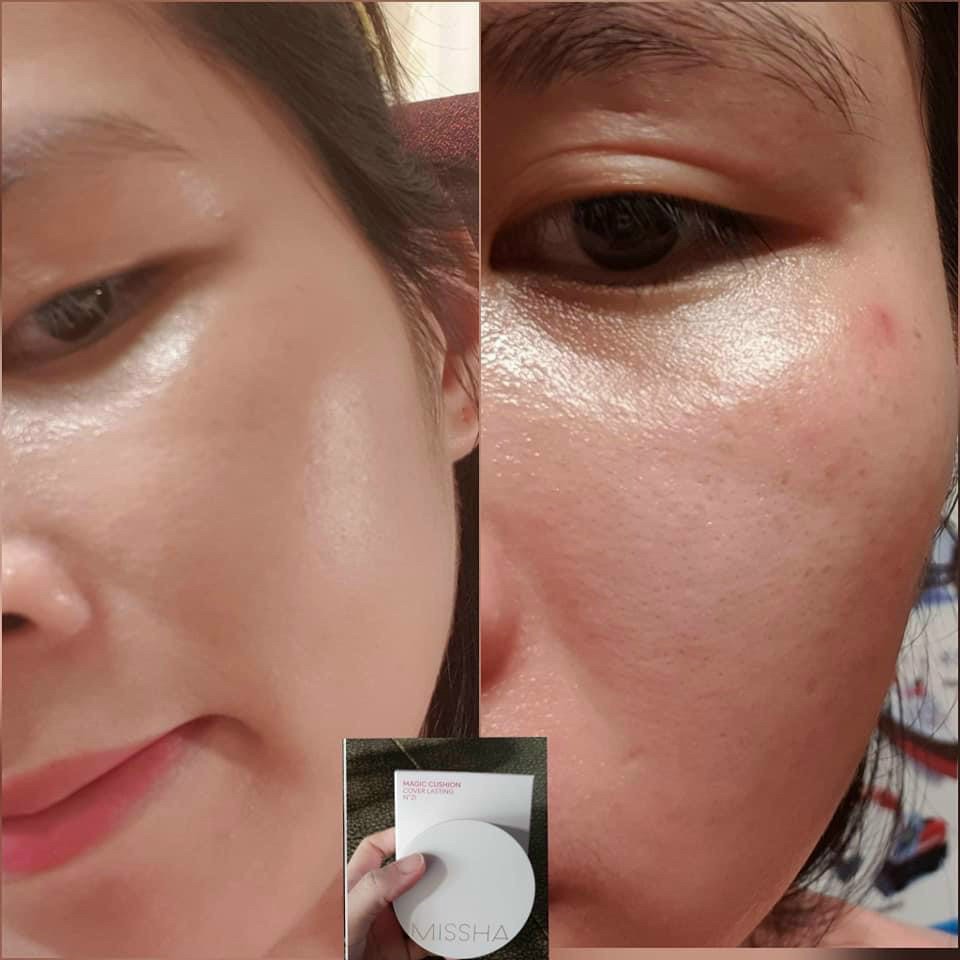 Phấn nước Missha Magic Cushion Cover Lasting SPF50+ PA+++