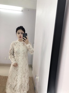 Váy ren kèm ảnh thật