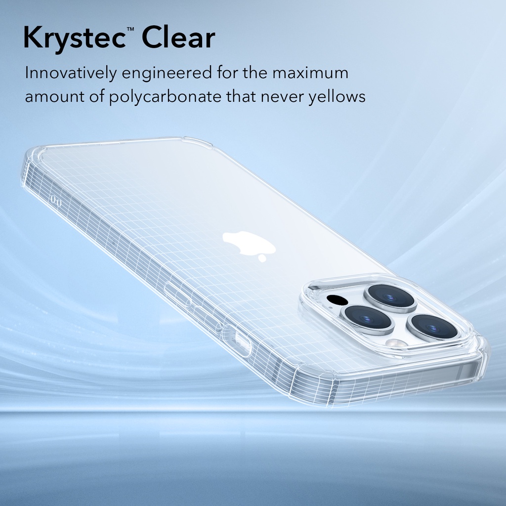 ESR Krystec™ Ốp Điện Thoại Trong Suốt Bảo Vệ Cho iPhone14 / iPhone 14 Plus / iPhone 14 Pro / iPhone 14 Promax