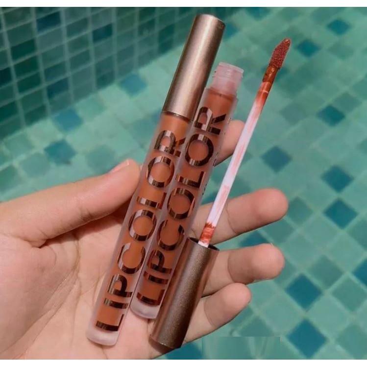 Son Kem Tint Kiss Beauty Lip Color Tone Cam cực chất