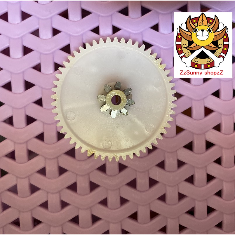 Hộp số cho ô tô điện trẻ em Motor RS 390 6 hoa 6V 18000 Rpm, 12V 16000 Rpm 20000rpm . Kèm giắc cắm điện