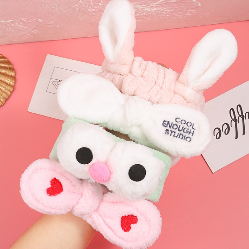 Băng Đô Cài Tóc Rửa Mặt Thiết Kế Đơn Giản Dễ Thương Phong Cách Hàn Quốc