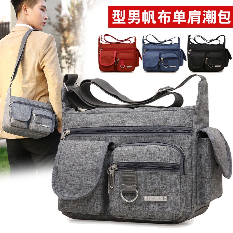 Phép thuật🎏Túi đeo vai vải Canvas thời trang 2020 cho nam | BigBuy360 - bigbuy360.vn