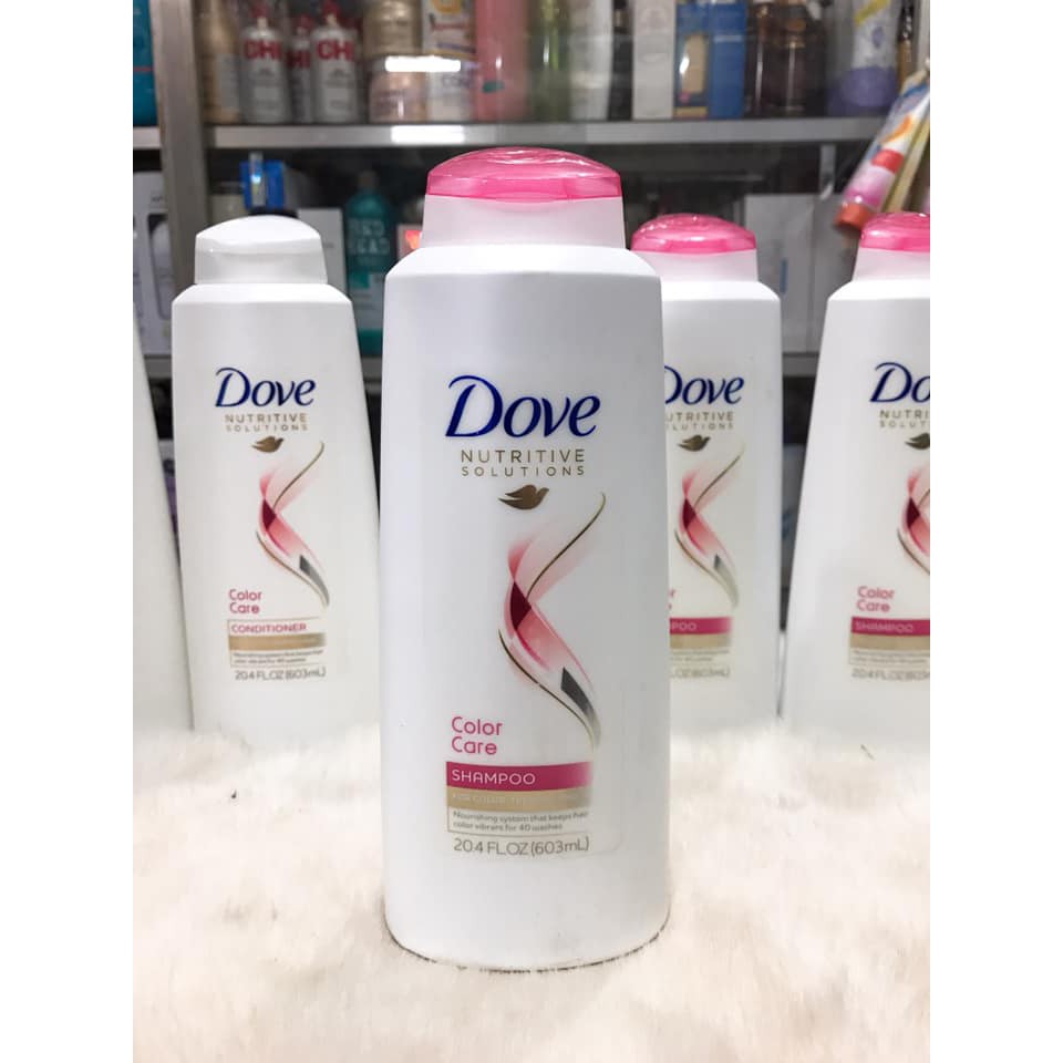 (603ML USA) Dầu gội - xả Dove Color Care dành cho tóc nhuộm của Mỹ