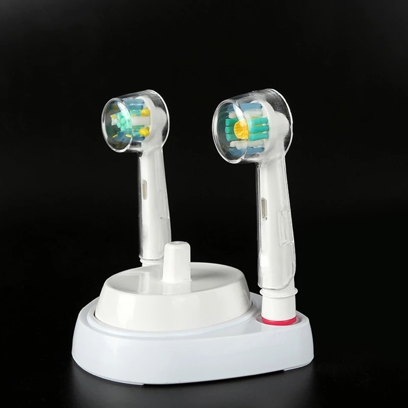 Set 2 Vỏ Trong Suốt Bảo Vệ Đầu Bàn Chải Đánh Răng Điện Chống Bụi