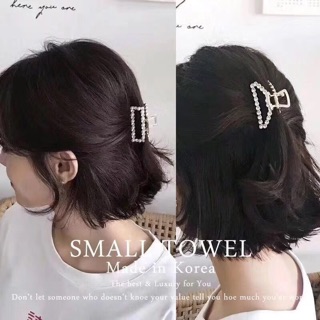 (Sỉ và lẻ) Size M combo 3 Gấp tóc ngọc trai nhân tạo.