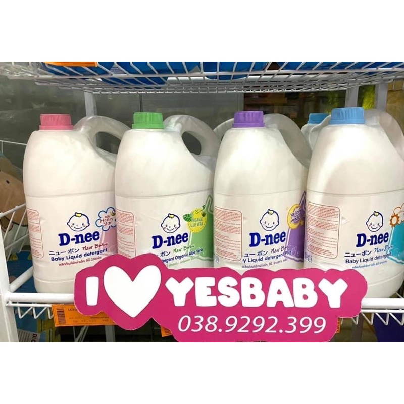 nước giặt dnee thái