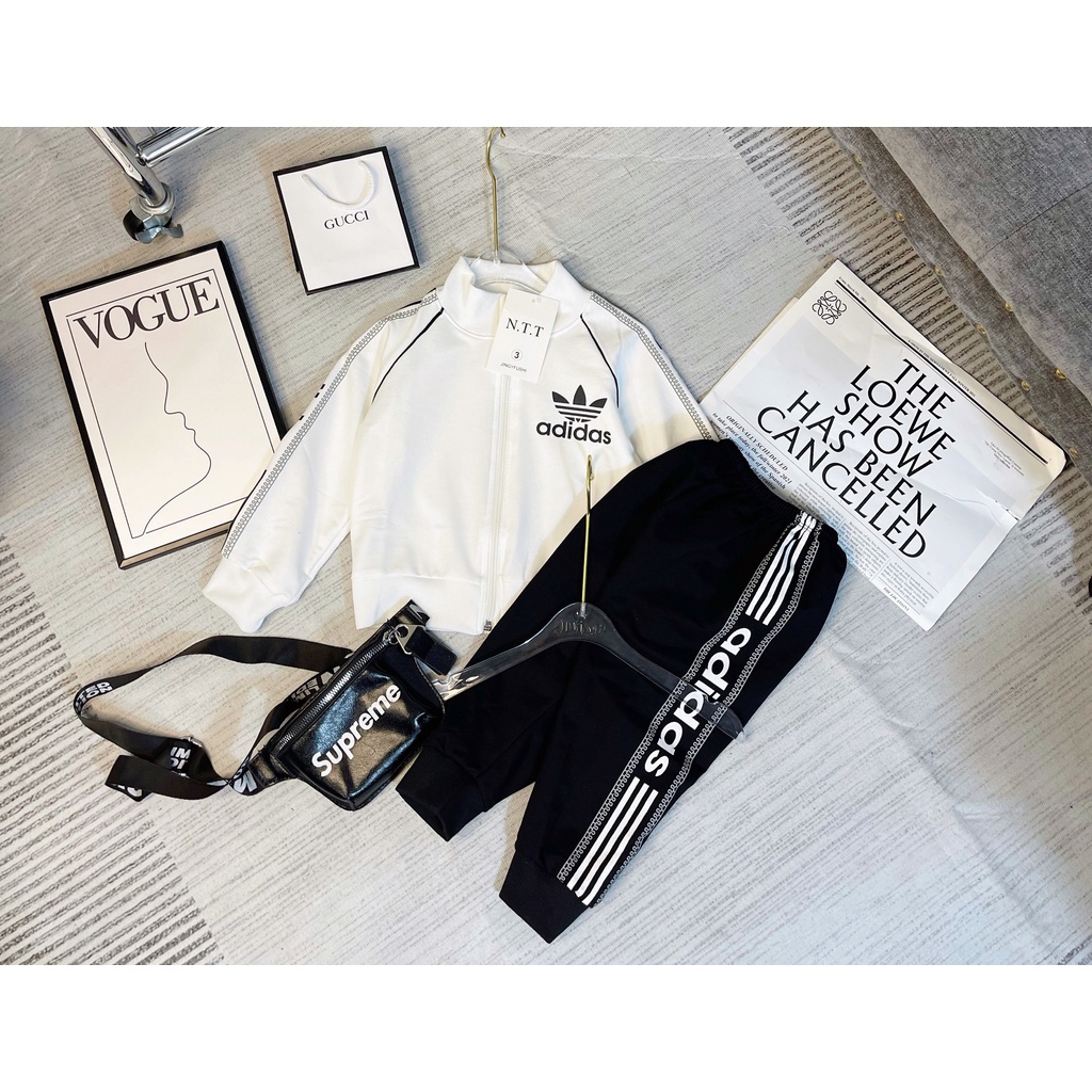 Bộ thu đông bé trai, set bộ nỉ da cá cổ trụ kéo khóa DAS siêu Hot cho bé