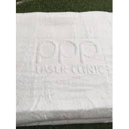 Khăn tắm khách sạn,Nhà Nghỉ homestay,có logo, kthuoc 70x140 ,100% cotton, thấm hút tốt