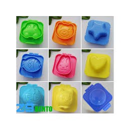 Bộ 6 khuôn ép cơm,ép trứng và bánh đẹp mắt[Giảm giá sốc]