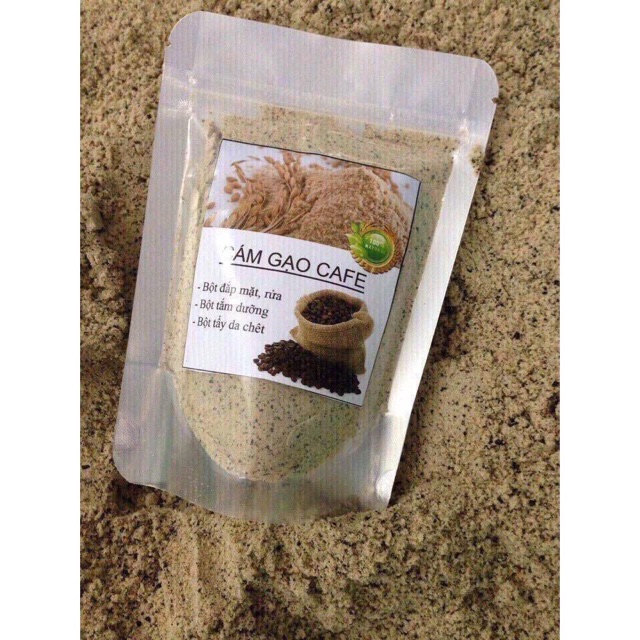 Cám gạo cafe dưỡng da gói 100g | BigBuy360 - bigbuy360.vn