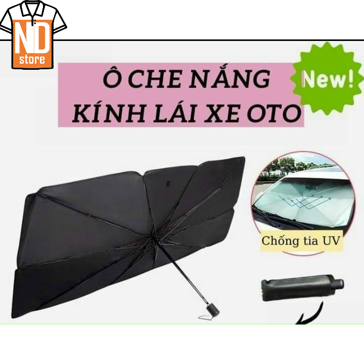 Ô che nắng kính lái ô tô, dù che nắng kính lái xe hơi, hạ nhiệt và bảo vệ nội thất khi đỗ xe ngoài trời, Nhật Duy Stor