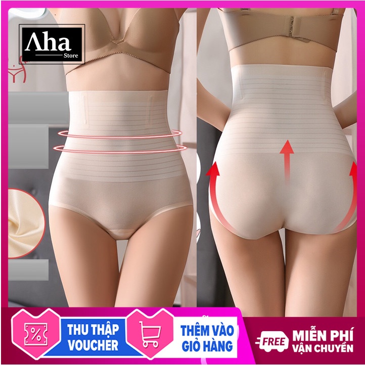 Quần gen nịt bụng định hình eo cạp cao SU NƯỚC QG03 kháng khuẩn-chống cuộn-chống hằn [Aha Store]