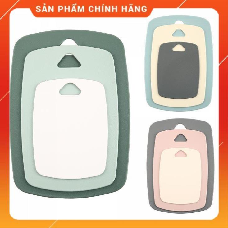 Bộ 3 Thớt Kháng Khuẩn Nhựa PP An Toàn