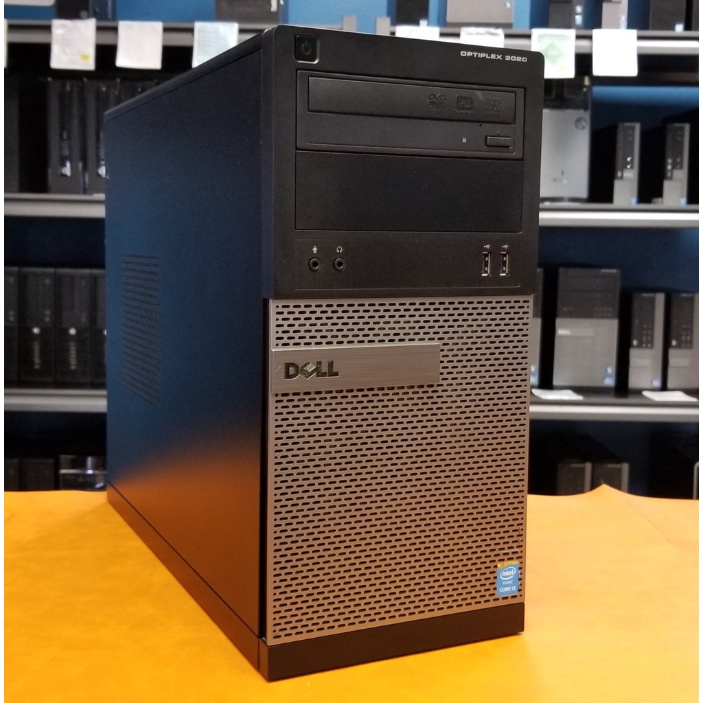 Case Máy Tính Đồng Bộ - PC Văn Phòng Giá Rẻ Dell Optiplex 3020 MT (G3220/ ram 4GB/ SSD 128GB)