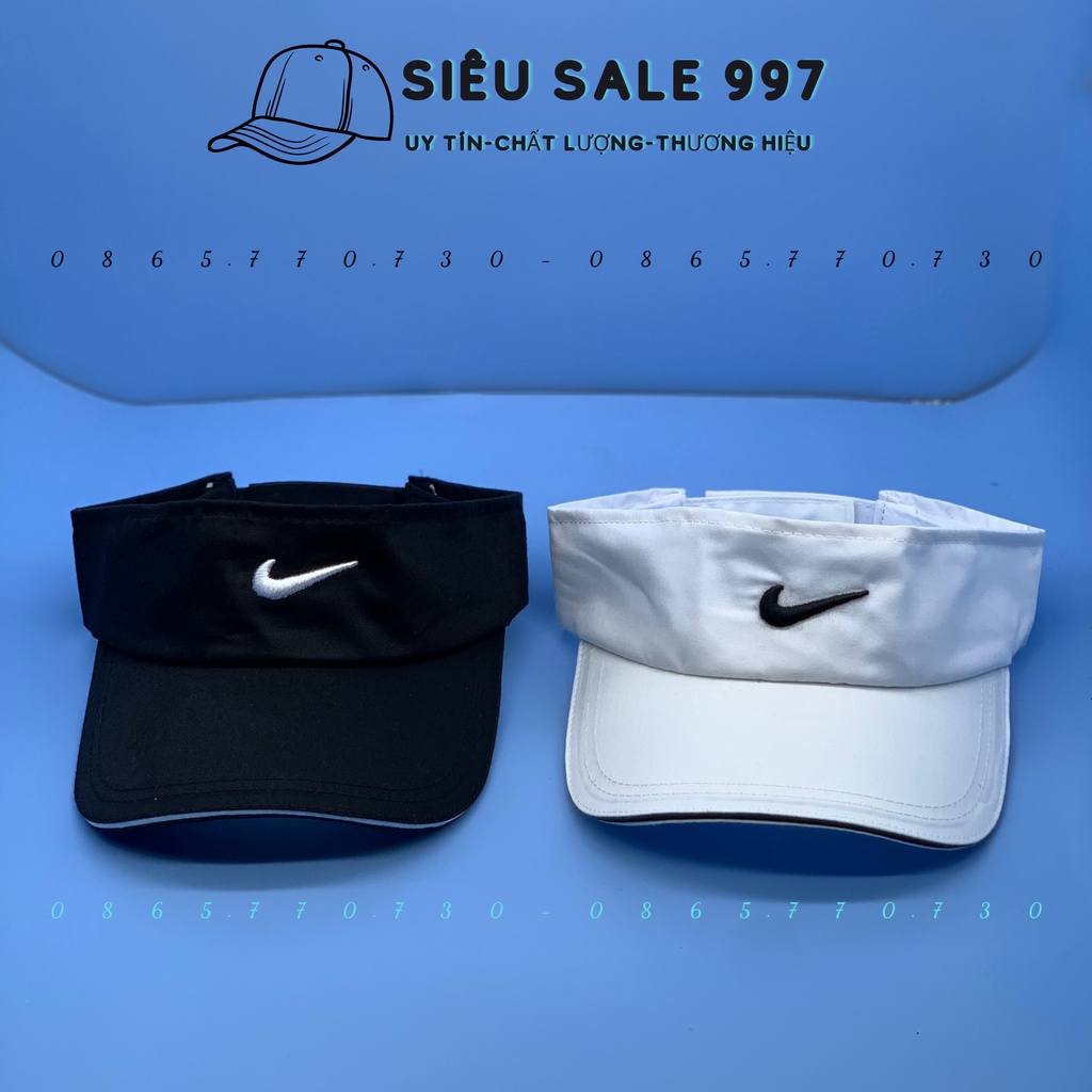 Mũ Lưỡi Trai Nữa Đầu Logo NAI KÌ Thể Thao Hàng Đẹp Như Hình, Nón Nữa Đầu Thời Trang Cá Tính