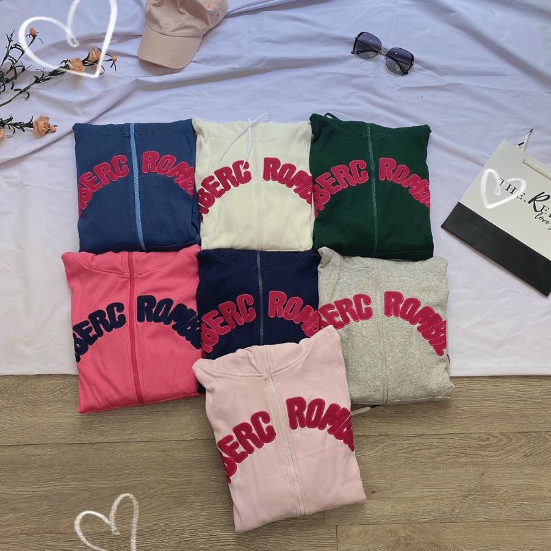 Áo khoác ABERCROMBIE chữ thêu