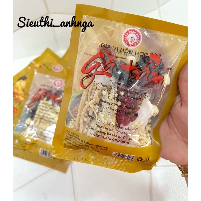 Gia Vị Hỗn Hợp Thuốc Bắc Gà Tần Gói 50g