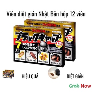 Viên diệt gián Nhật Bản 12 viên an toàn hiệu quả cho gia đình, viên diệt gián tận gốc