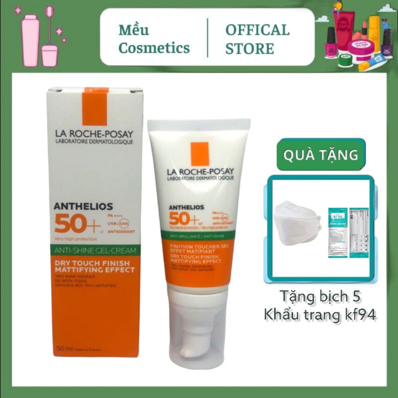 Kem Chống Nắng La Roche Posay Gel Cream SPF 50+ Cho Da Dầu 50ml