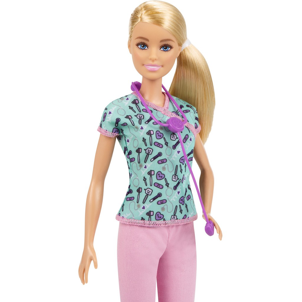 Barbie Nghề Nghiệp Nữ Y Tá Career Doll Nurse