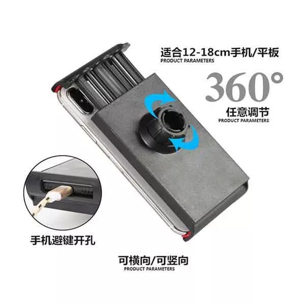 Giá Đỡ Điện Thoại, Máy Tính Bảng MT3A Để Bàn Đa Năng Xoay 360 Độ Gấp Gọn tiện lợi chắc chắn thông minh tăng giảm