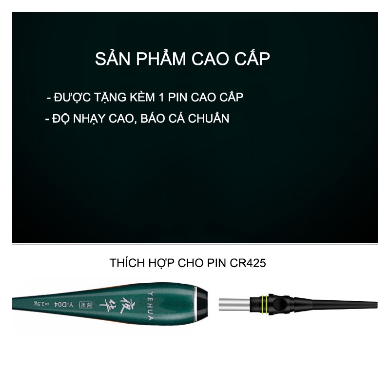 Phao Điện Yehua Có Thể Câu Cả Ngày Và Đêm Chất Liệu Nano Cao Cấp