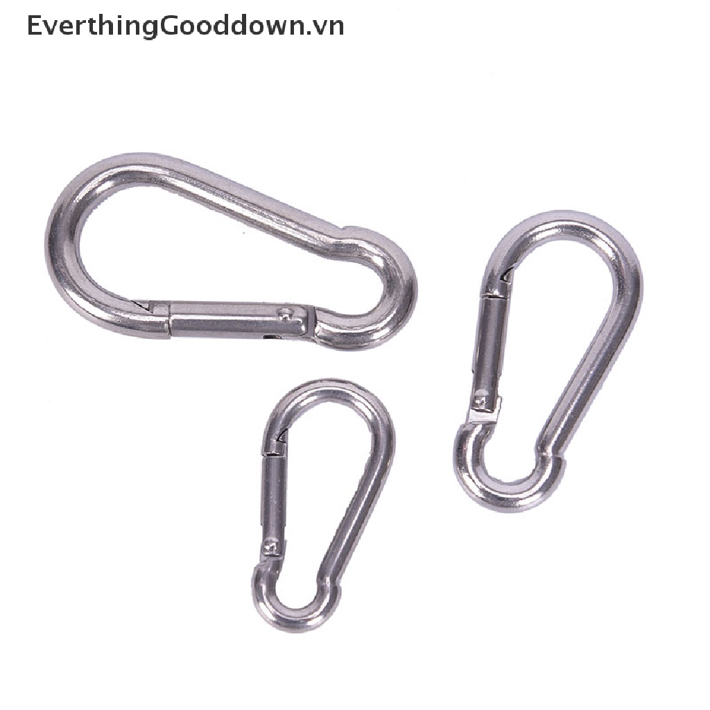 Everthinggooddown Móc Chìa Khóa Bằng Thép Không Gỉ 304 Nhanh Chóng