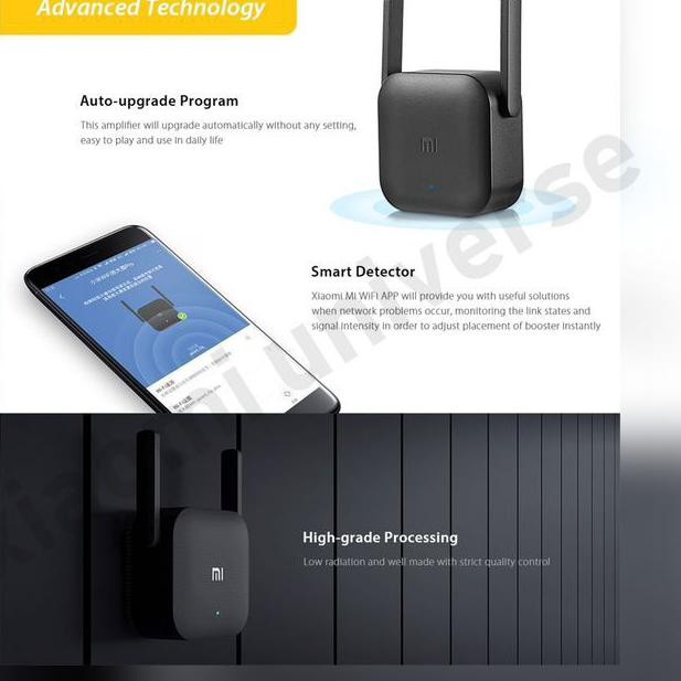 ✥ Thiết Bị Khuếch Đại Tín Hiệu Wifi Xiaomi 300Mbps Với 2 Ăng Ten R03 ✷ | BigBuy360 - bigbuy360.vn