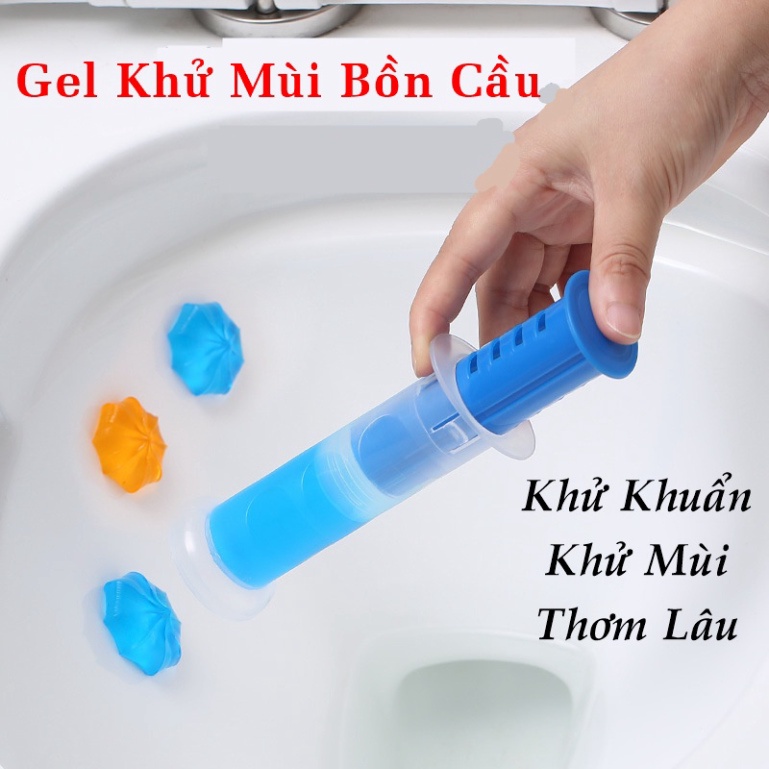 ✅FREESHIP✅Gel Khử Mùi Bồn Cầu Bồn Rửa Mặt Hình Bông Hoa Gel Tạo Mùi Hương Bồn Vệ Sinh