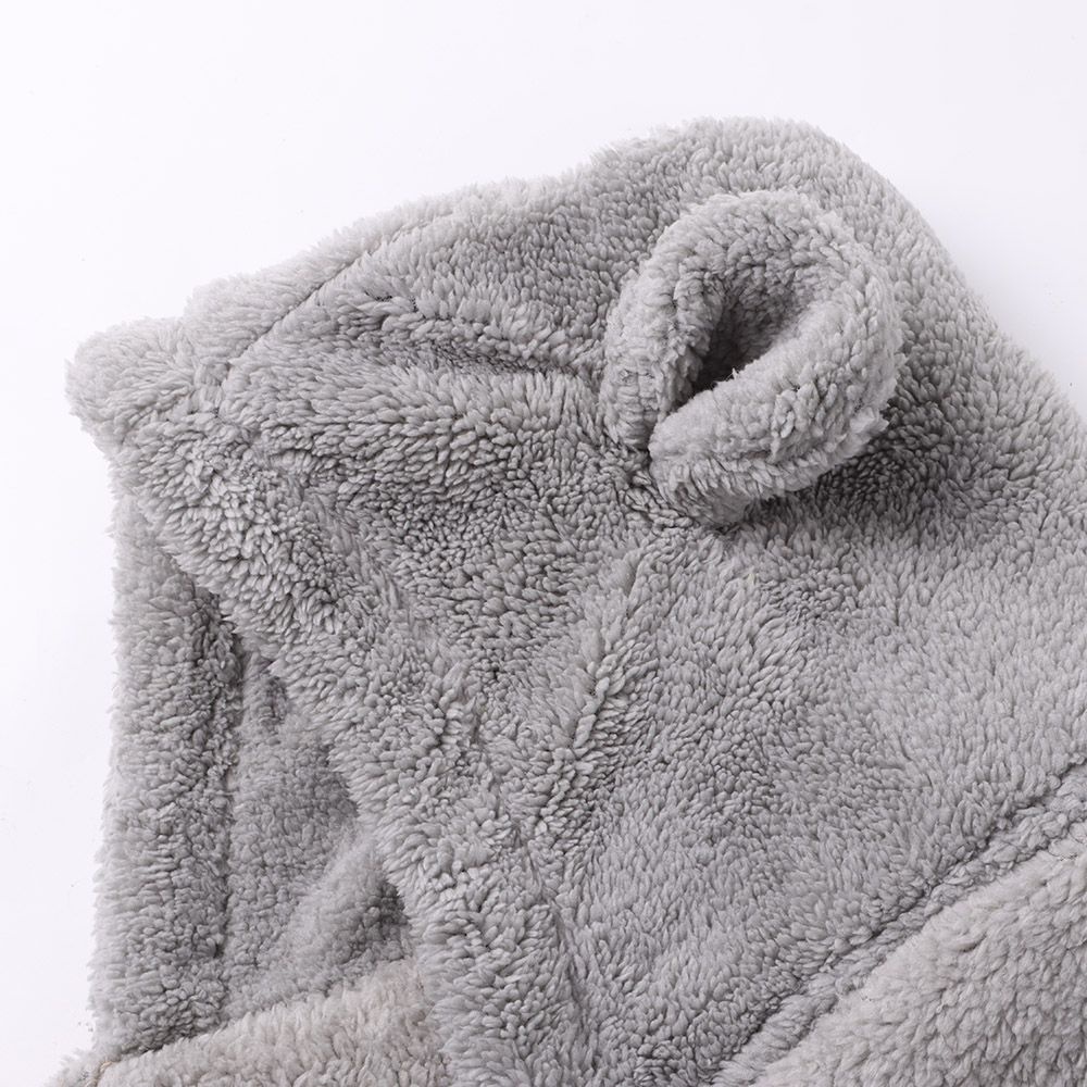 Nón trùm đầu kiêm khăn choàng cổ giữ ấm tai gấu dễ thương thời trang mùa đông cho nữ