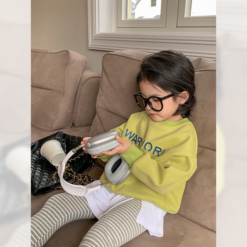 Áo Sweater chữ nổi cho bé A887